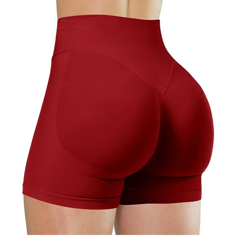 Shorts de cintura alta de verão, calças fitness para corrida e treinos elegantes e sensuais