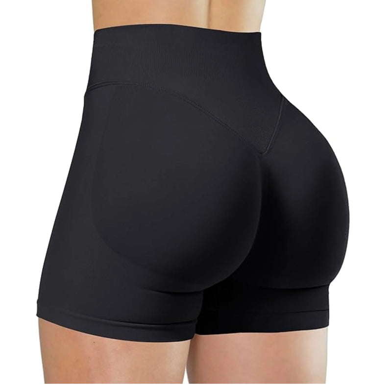 Shorts de cintura alta de verão, calças fitness para corrida e treinos elegantes e sensuais
