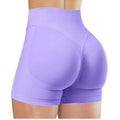 Shorts de cintura alta de verão, calças fitness para corrida e treinos elegantes e sensuais