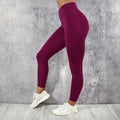 leggings calças de cintura alta com bolso p/ treino, correr, elástico levanta bumbum