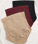 Kit 03 Calcinhas Modeladoras Cintura Alta