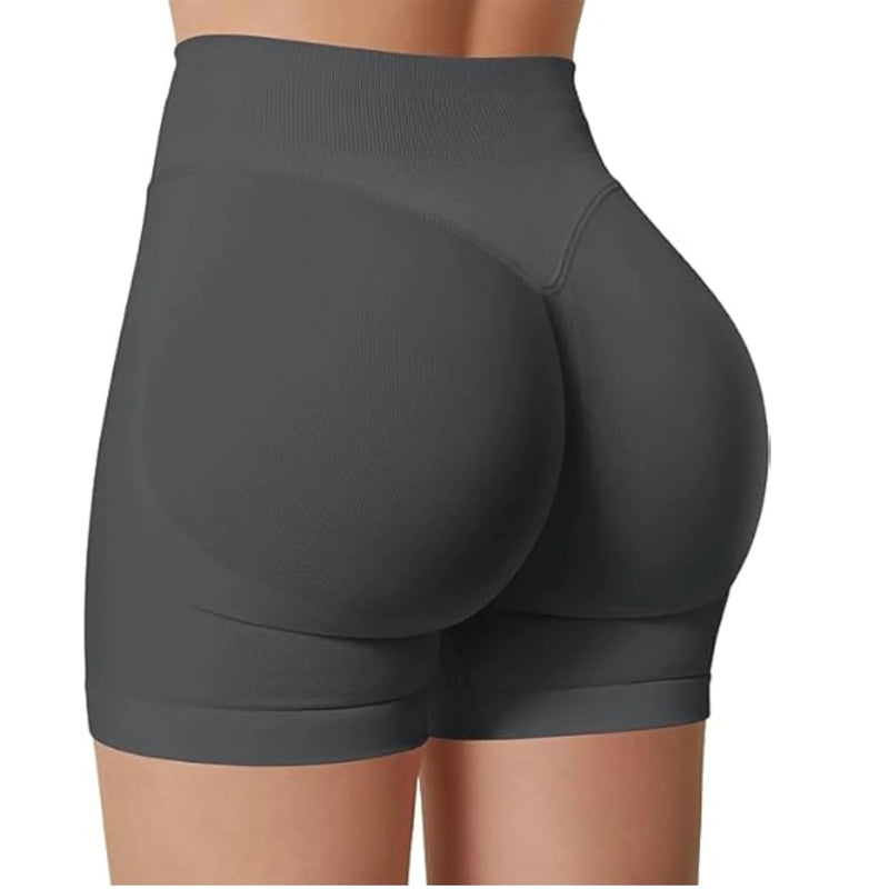 Shorts de cintura alta de verão, calças fitness para corrida e treinos elegantes e sensuais